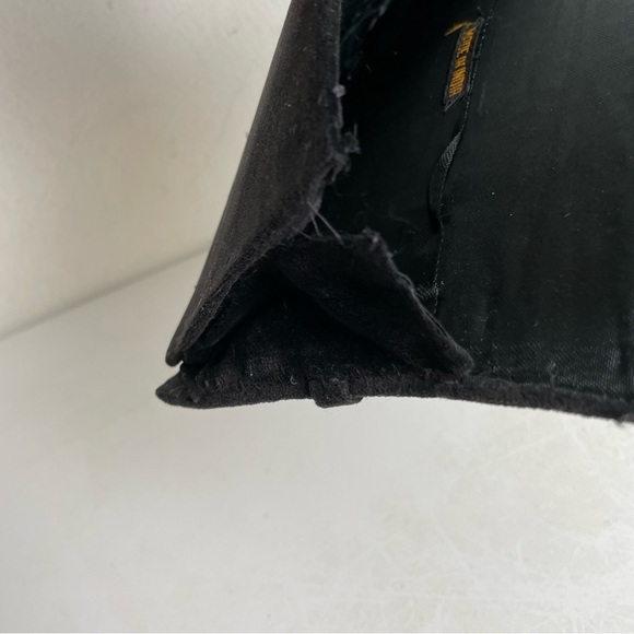 Vintage Mid-Century Modern Zadozi Embroidered Velvet Peacock Clutch Made India - Picture 8 of 17